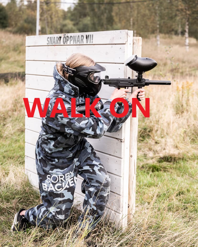 PAINTBALL WALK ON